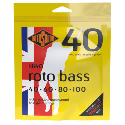 BAJO-4 | 40-100 |  RB40 | LIGHT NIQUEL  RotoSound Roto Bass