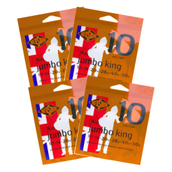 PACK 4 X JK10 GUITARRA ACUSTICA 10-50 JUMBO KING