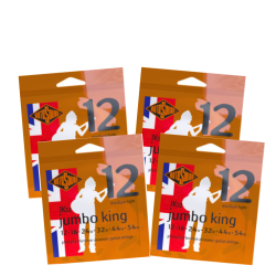 PACK 4 X JK12 ACUSTICAS JUMBO KING 12-54