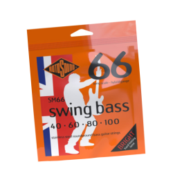 BAJO-4 | 40-100 |   SM66 |  LIGHT ACERO INOX | RotoSound Swing Bass