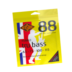 BAJO-4 | 65-115 | RS88LD | NYLON NEGRO/ACERO LISAS  RotoSound