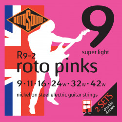 ELECTRICA | 9-42 | R9-2 |  PACK DE DOS JUEGOS   | RotoSound R9-2